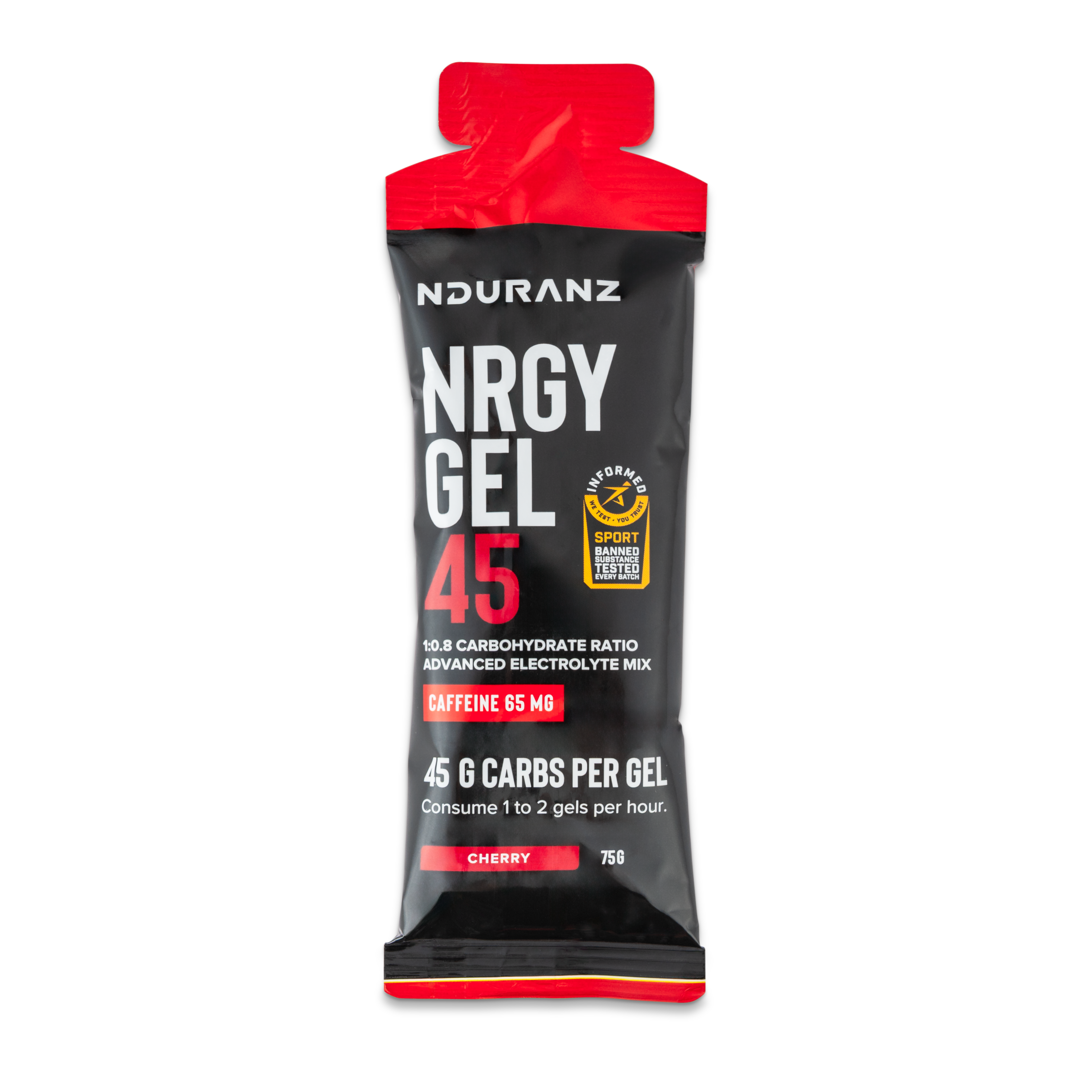 Nrgy Gel 45 with Caffeine