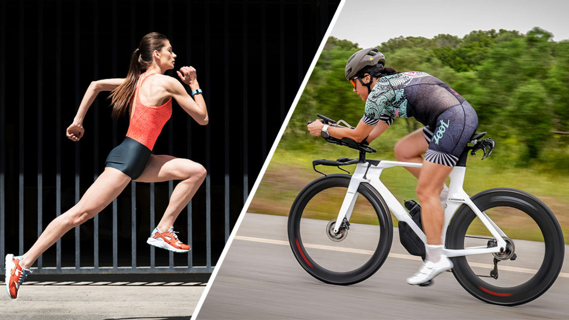 cyclist vs runner legs
