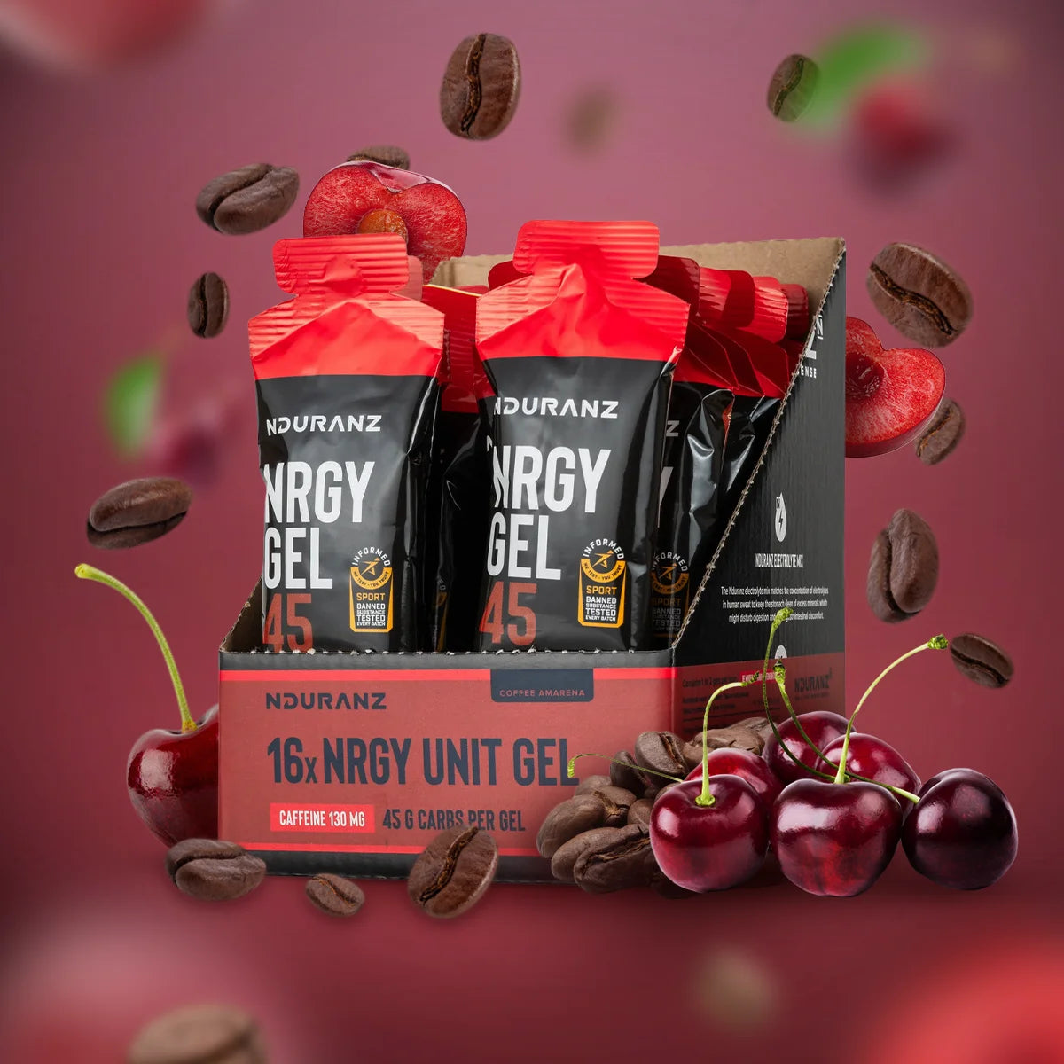 Nrgy Gel 45 with Caffeine